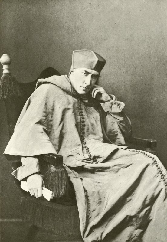السيد هنري ايرفينغ مثل الكاردينال وولسي (الحفر) بواسطة مصور انجليزى