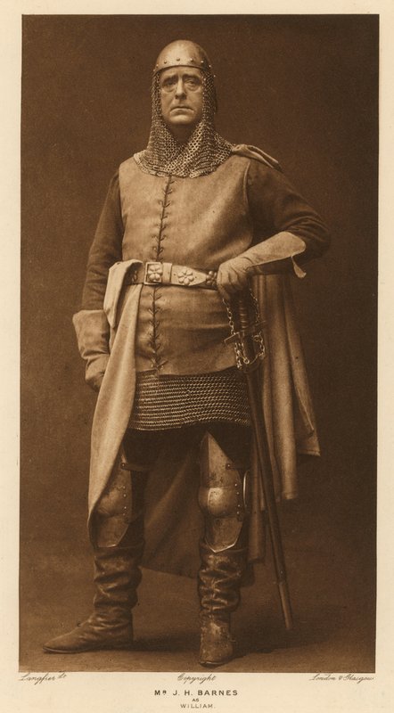 السيد JH Barnes مثل William بواسطة مصور انجليزى