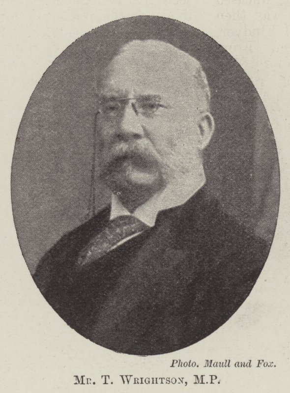 السيد T Wrightson ، النائب بواسطة مصور انجليزى