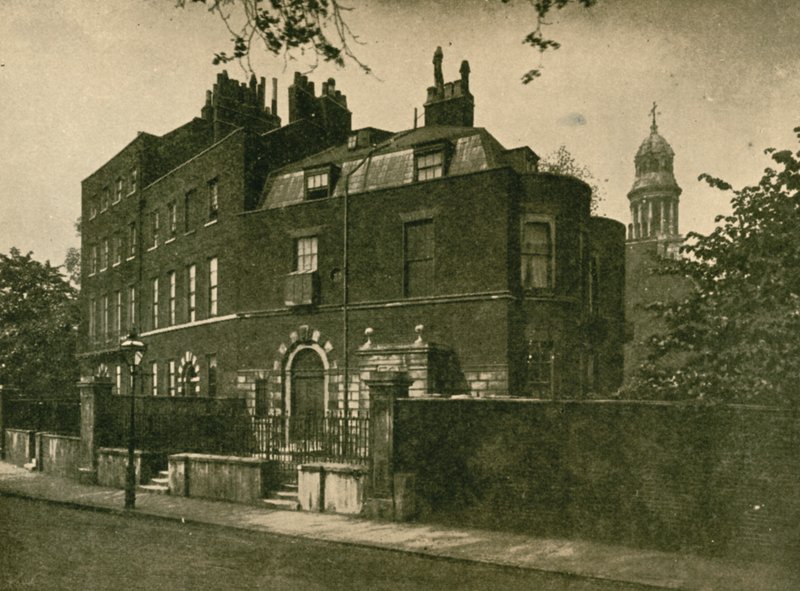 No 1 Devonshire Terrace، Regent؟ s Park، London، Residence of Charles Dickens، 1839-51 بواسطة مصور انجليزى