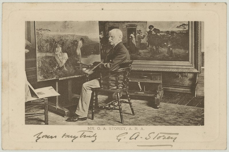 صورة GA Storey بواسطة مصور انجليزى