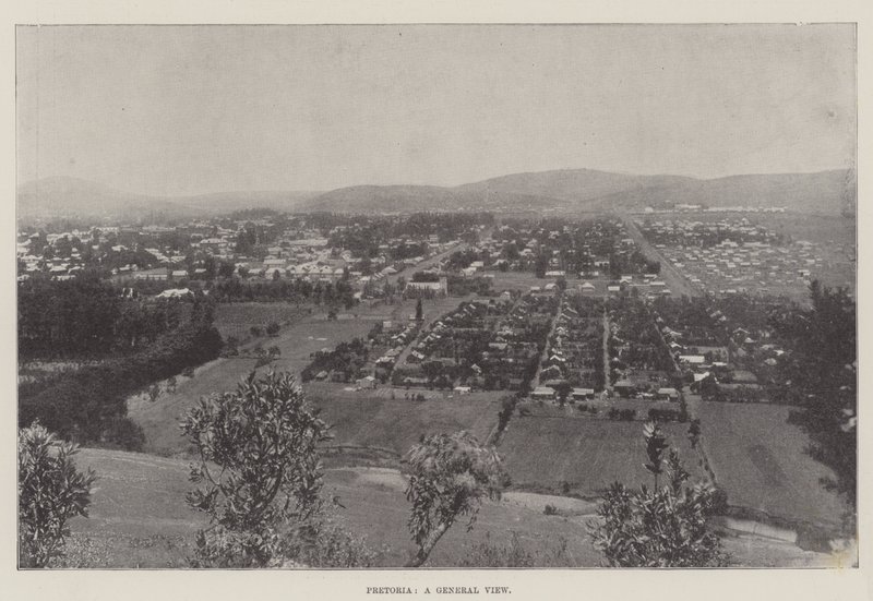 بريتوريا ، منظر عام بواسطة مصور انجليزى