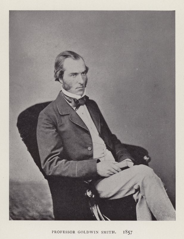 أستاذ جولدوين سميث ، 1857 بواسطة مصور انجليزى