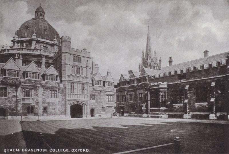 كلية Quadrangle Brasenose ، أكسفورد بواسطة مصور انجليزى
