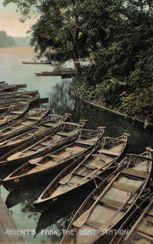 Regents Park, London, The Boat Station (photo) بواسطة مصور انجليزى