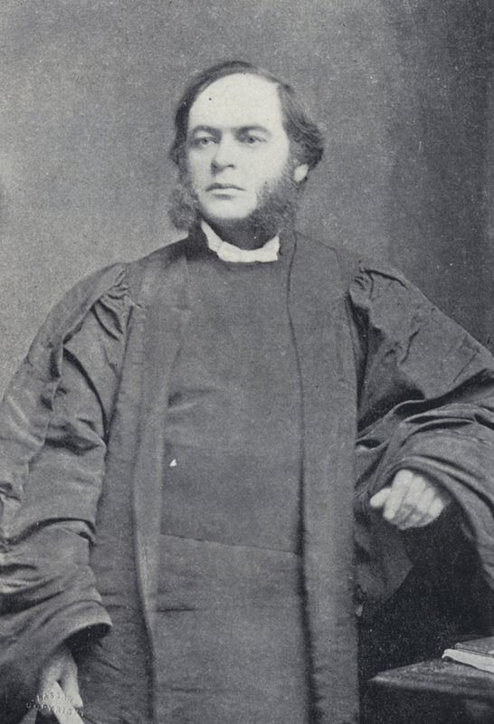 Reverend H R Haweis (b/w photo) بواسطة مصور انجليزى