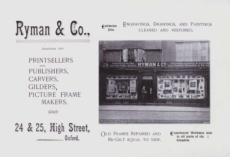 Ryman and Co (b / w photo) بواسطة مصور انجليزى
