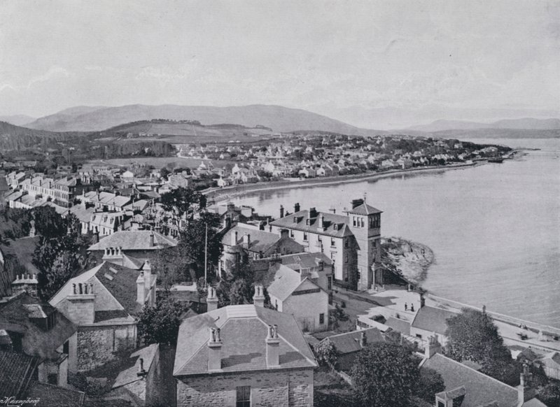 Scotland: Dunoon (b/w photo) بواسطة مصور انجليزى