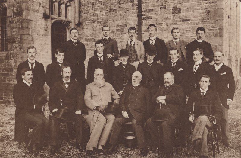 Sedbergh: Group of Old Sedberghians (b/w photo) بواسطة مصور انجليزى