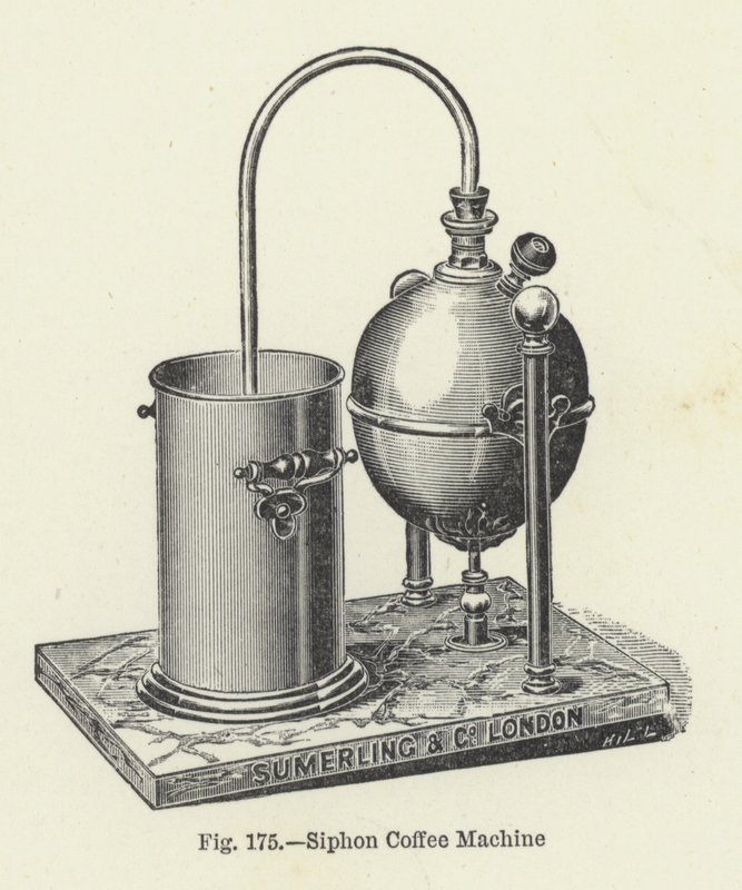 Siphon Coffee Machine (photo) بواسطة مصور انجليزى