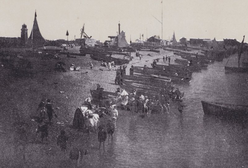 ساوثسي بيتش (صورة b / w) بواسطة مصور انجليزى