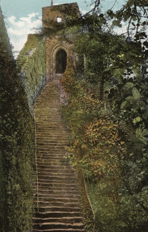 خطوات للاحتفاظ ، قلعة Carisbrooke بواسطة مصور انجليزى