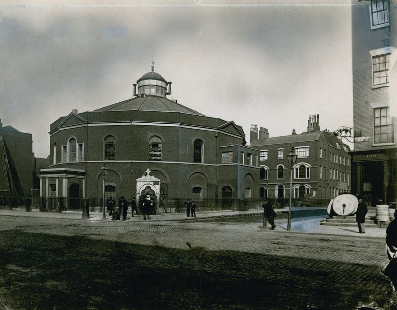 Surrey Chapel، Blackfriars Road، ساوثوارك (رولاند هيلز تشابل) بواسطة مصور انجليزى