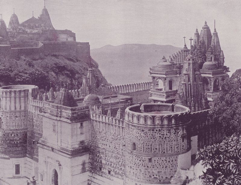 معبد Balabhi ، Palitana بواسطة مصور انجليزى