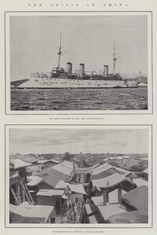 الأزمة في الصين ، 1900 بواسطة مصور انجليزى