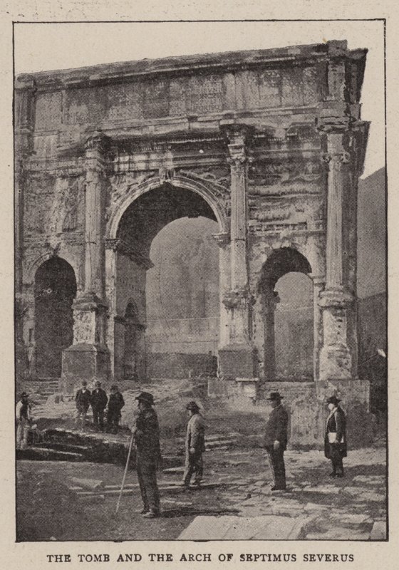 حفريات روما بواسطة مصور انجليزى