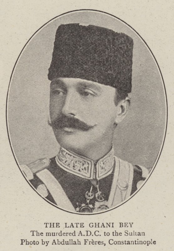 المرحوم غني بك بواسطة مصور انجليزى