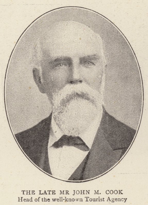 الراحل السيد John M Cook بواسطة مصور انجليزى