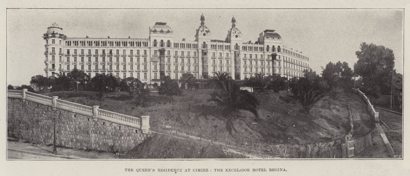The Queens Residence at Cimiez، the Excelsior Hotel Regina بواسطة مصور انجليزى