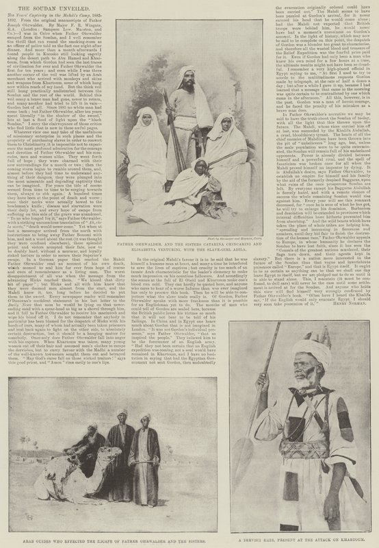 كشف النقاب عن السودان بواسطة مصور انجليزى