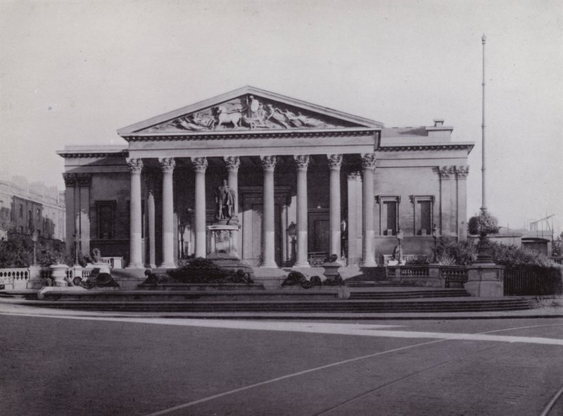 The Victoria Rooms, Clifton, now the Club Rooms of the University of Bristol Union (b/w photo) بواسطة مصور انجليزى