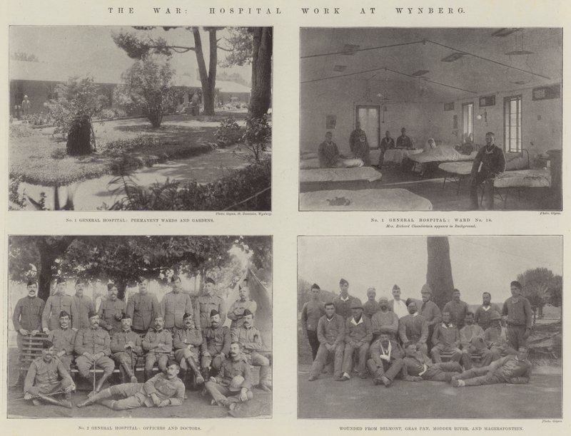 الحرب ، عمل المستشفى في Wynberg بواسطة مصور انجليزى