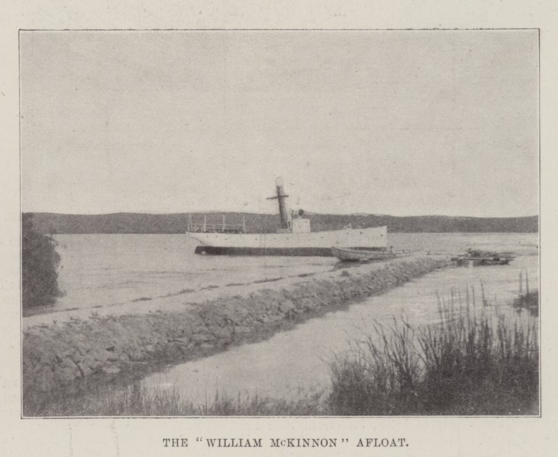 The William McKinnon Afloat بواسطة مصور انجليزى