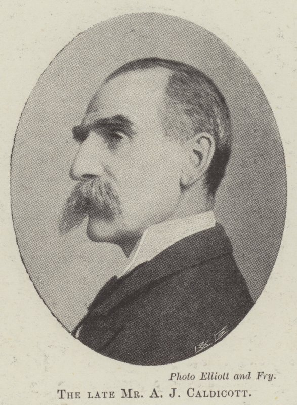 الراحل السيد AJ Caldicott بواسطة مصور انجليزى