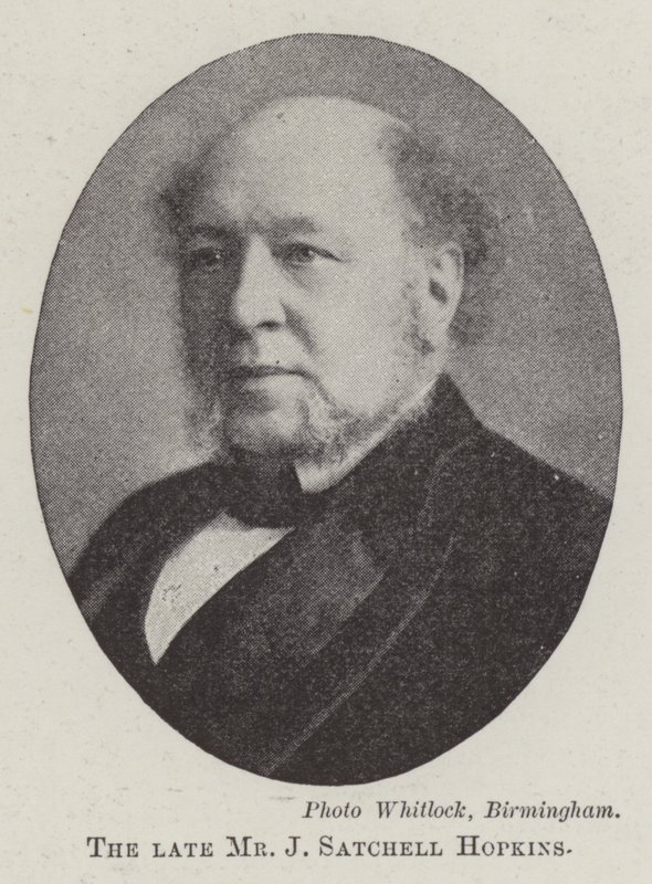 المرحوم السيد J Satchell Hopkins بواسطة مصور انجليزى