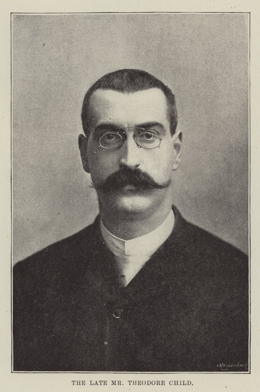 المرحوم السيد ثيودور الطفل بواسطة مصور انجليزى