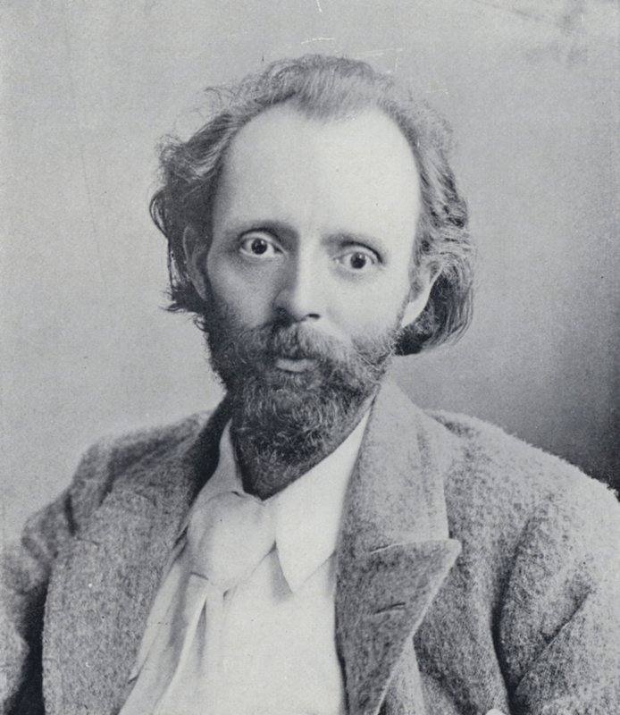 Thomas Henry Hall Caine (b/w photo) بواسطة مصور انجليزى