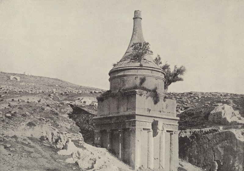قبر أبشالوم بواسطة مصور انجليزى