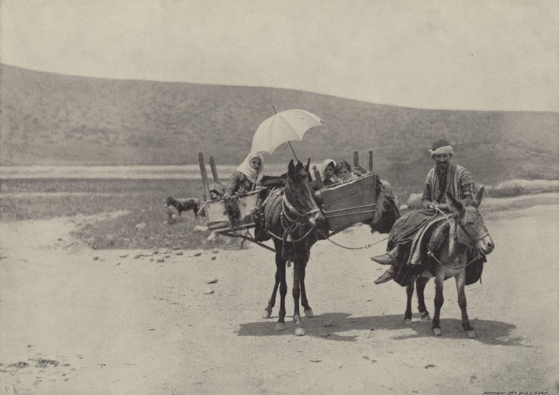 السفر في الجليل بواسطة مصور انجليزى