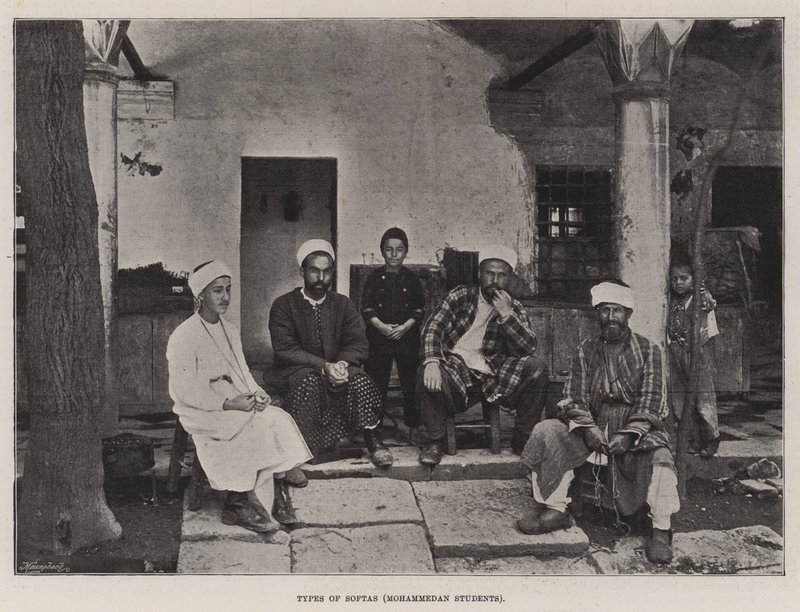 أنواع السوفتات ، الطلاب المحمديون بواسطة مصور انجليزى