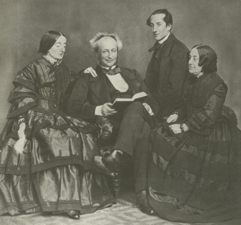 مجموعة عائلة فيكتوريا ، 1857 بواسطة مصور انجليزى