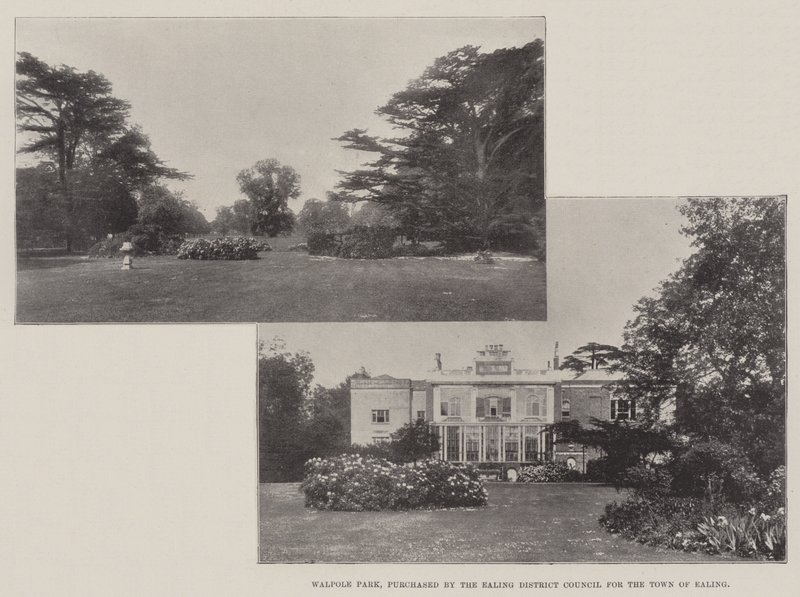 Walpole Park ، تم شراؤها من قبل مجلس مقاطعة Ealing لمدينة Ealing بواسطة مصور انجليزى