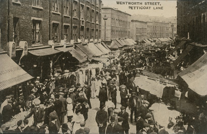 شارع وينتوورث ، Petticoat Lane ، لندن بواسطة مصور انجليزى