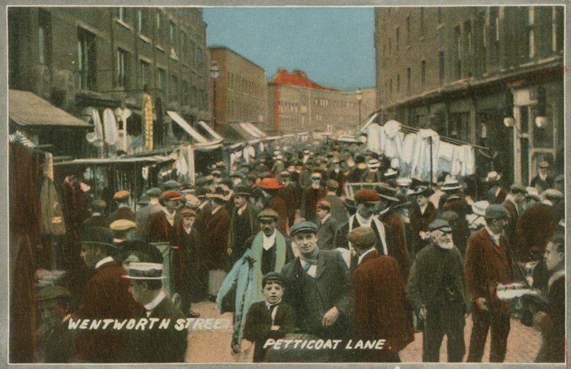 شارع وينتوورث ، Petticoat Lane ، لندن بواسطة مصور انجليزى