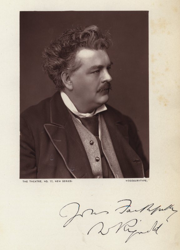 William Rignold (b/w photo) بواسطة مصور انجليزى