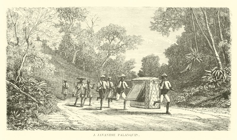 A Palanquin الجاوية بواسطة مدرسة اللغة الإنجليزية