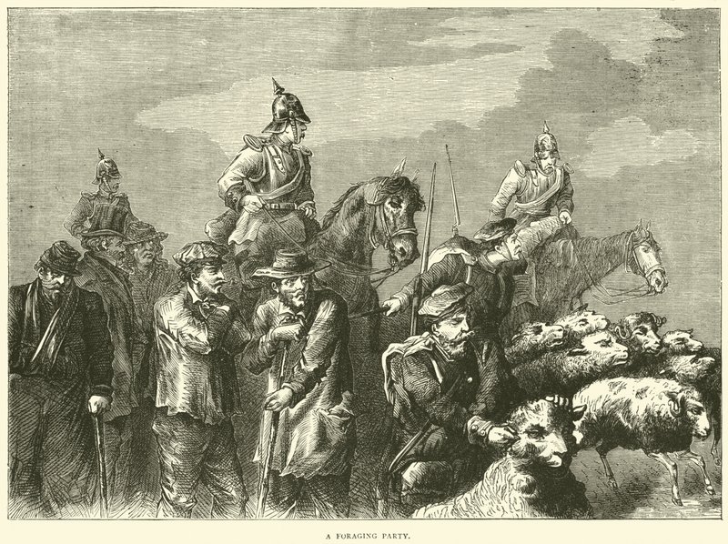 حفل علفي ، أكتوبر 1870 بواسطة مدرسة اللغة الإنجليزية