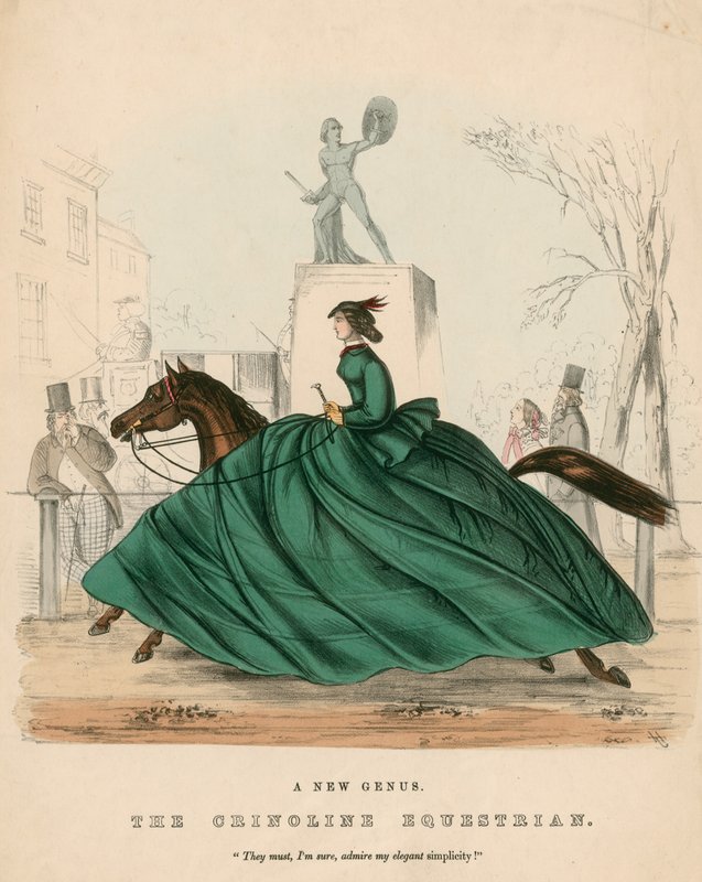 جنس جديد: The Crinoline Equestrian بواسطة مدرسة اللغة الإنجليزية