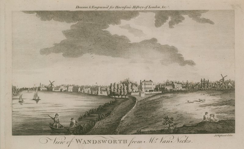 منظر من Wandsworth من السيد Van Necks بواسطة مدرسة اللغة الإنجليزية