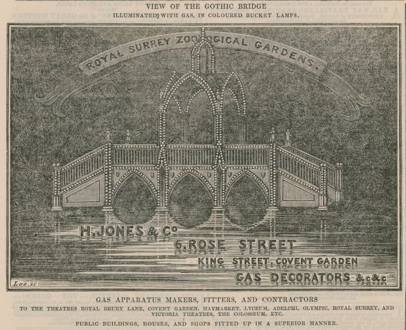 الاعلان عن H Jones & Co، 6 Rose Street، King Street، Covent Garden بواسطة مدرسة اللغة الإنجليزية