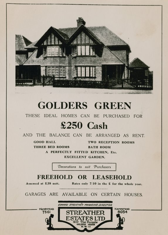 أعلن عن شراء منزل في Golders Green بواسطة مدرسة اللغة الإنجليزية