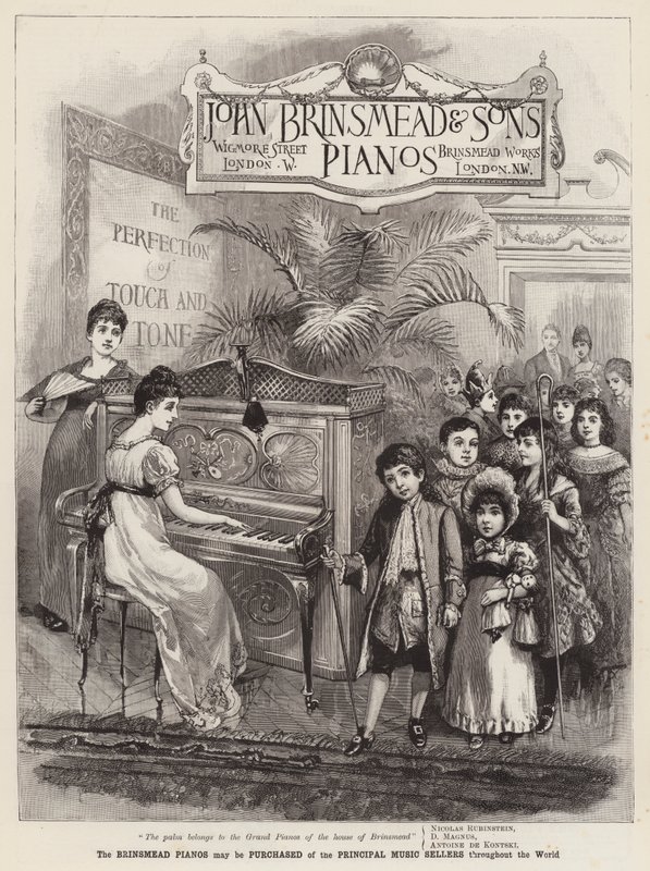 إعلان Brianmead Pianos بواسطة مدرسة اللغة الإنجليزية