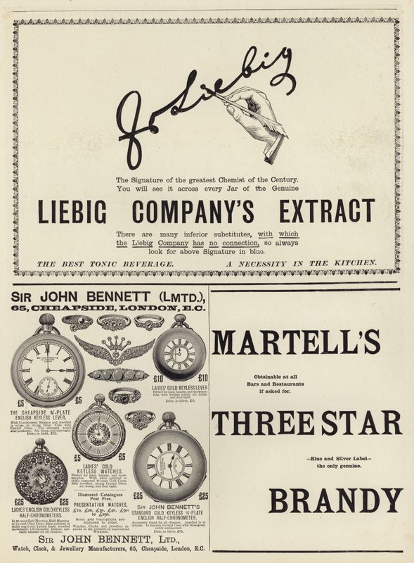انتشر الإعلان من The Graphic Christmas Number 1897 بواسطة مدرسة اللغة الإنجليزية
