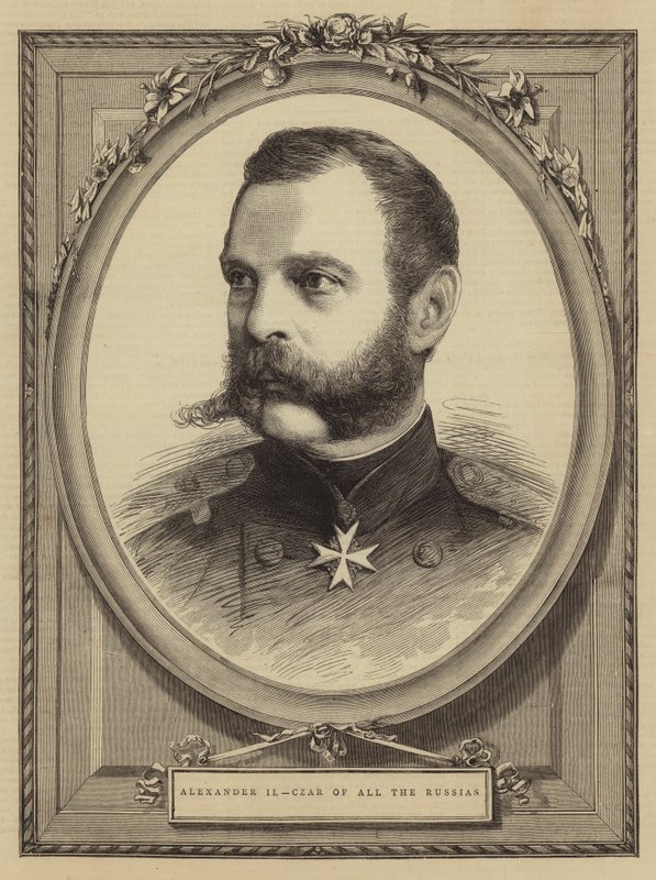Alexander II, Czar of all the Russias (engraving) بواسطة مدرسة اللغة الإنجليزية
