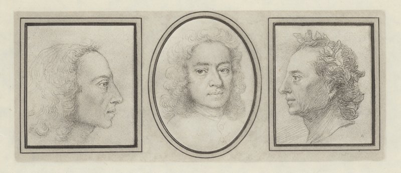 Alexander Pope (litho) بواسطة مدرسة اللغة الإنجليزية