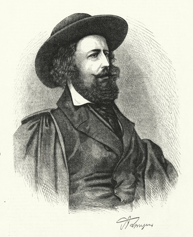Alfred Lord Tennyson (engraving) بواسطة مدرسة اللغة الإنجليزية